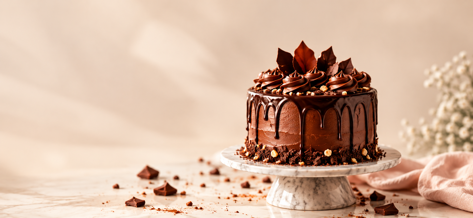 Signature Artisanal Chocolate Cake